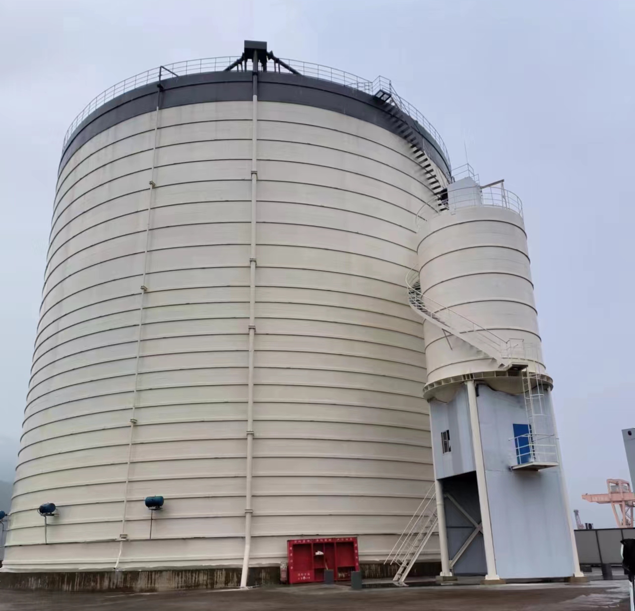 畅好乡10万吨水泥钢板库